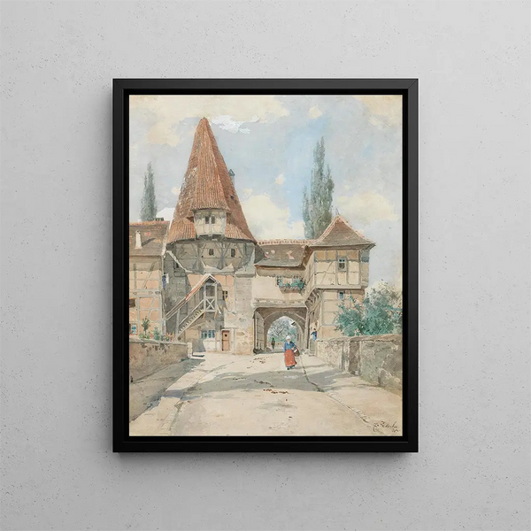 Eduard Zetsche - The Rdelseer Gate in Iphoven.webp