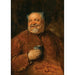 Maalauksen jäljennös Falstaff-maalaus - Eduard von Grützner