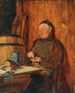 Tranquillement - Eduard von Grützner — näkymä teoksesta