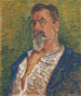 Autoportrait - Edvard Diriks — näkymä teoksesta