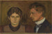 Aase ja Harald Nørregaardin maalaus - Edvard Munch — näkymä teoksesta