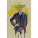 Maalauksen jäljennös Harry Graf Kessler - Edvard Munch