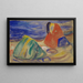 Edvard Munch — kehystetty taideteos seinällä