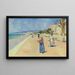 Aamumaalaus Promenade des Anglais - Edvard Munch — kehystetty taideteos seinällä