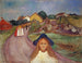Reitti Aasgaardstrand - Edvard Munch — näkymä teoksesta