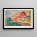 Bain de soleil I - Edvard Munch — kehystetty taideteos seinällä