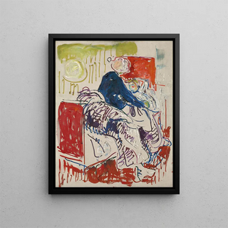 Edvard Munch - The Death of the Bohemian.webp