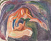 Vampire - Edvard Munch — näkymä teoksesta