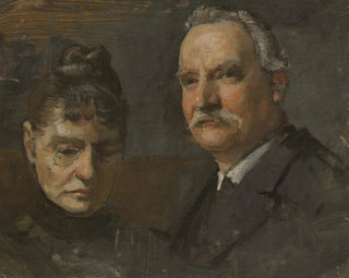 Portrait d'un homme et d'une femme - Edvard Persus — näkymä teoksesta