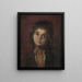 Study of a Roman Boy - Edvard Persus — kehystetty taideteos seinällä