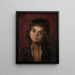 Study of a Roman Boy - Edvard Persus — kehystetty taideteos seinällä