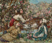 Fleuraison printanière - Edward Atkinson Hornel — näkymä teoksesta