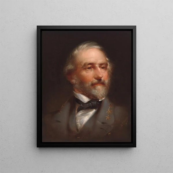 Robert Edward Lee - Edward Caledon Bruce — kehystetty taideteos seinällä