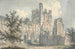 Abbaye de Llanthony -luostarin maalaus, Monmouthshire - Edward Dayes — näkymä teoksesta
