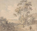La Laitière et le Chien dans un Paysage - Edward Dayes — näkymä teoksesta