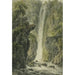 Maalauksen jäljennös Cascade - Edward Dayes