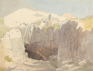 Étude des rochers à Mumbles - Edward Duncan — näkymä teoksesta