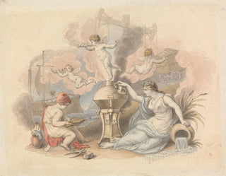 Allégorie de la vapeur - Edward Francis Burney — näkymä teoksesta