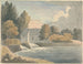 Le moulin de Bathampton - Edward Francis Burney — näkymä teoksesta