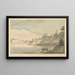 Château de Chepstow - Edward Francis Burney — kehystetty taideteos seinällä