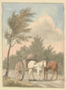 Charrette à cheval - Edward Francis Burney — näkymä teoksesta