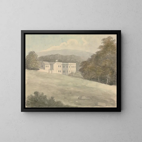 Parc de Norbury - Edward Francis Burney — kehystetty taideteos seinällä