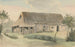 Grange au toit de chaume - Edward Francis Burney — näkymä teoksesta
