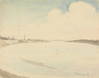 Fort de Tilbury - Edward Francis Burney — näkymä teoksesta