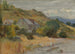 Ferme-maalaus, lakka Wakatipu, Queenstown No1 - Edward Friström — näkymä teoksesta