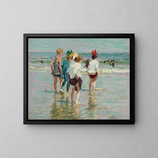 Edward Henry Potthast - Summer Day Brighton Beach.webp