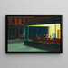 Yölaululinnut - Edward Hopper — kehystetty taideteos seinällä
