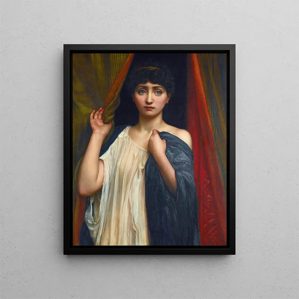 Cressida - Edward John Poynter — kehystetty taideteos seinällä