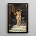 Diadumène-maalaus - Edward John Poynter — kehystetty taideteos seinällä