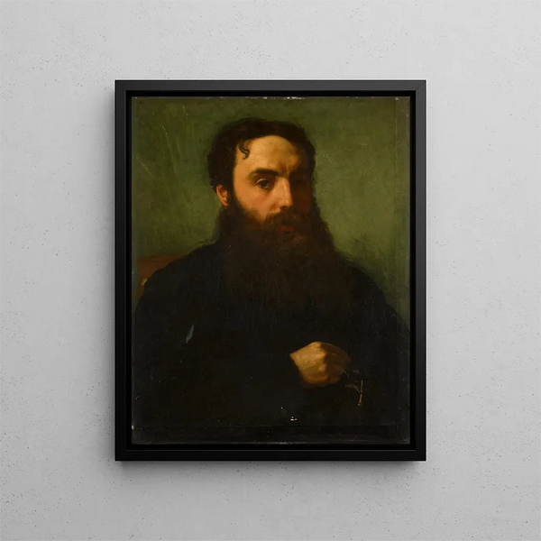 Portrait d'Alfred Baldwin Esq. - Edward John Poynter — kehystetty taideteos seinällä