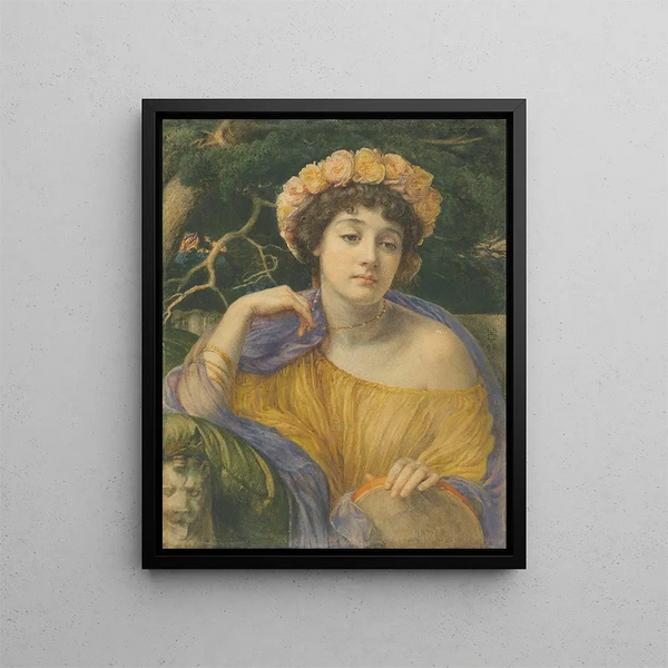 La danseuse - Edward John Poynter — kehystetty taideteos seinällä