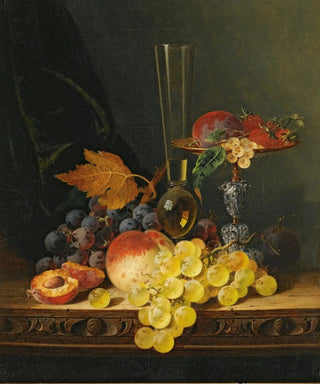 Edward Ladell - Still Life With A Tazza Fruit And A Wine Glass.webp