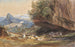La Cava, Italia - Edward Lear — näkymä teoksesta