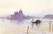Santa Maria della Salute -maalaus Bacino-alueelta, Venetsia - Edward Lear — näkymä teoksesta