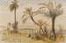 Wadi Halfa maalaus, Egypti - Edward Lear — näkymä teoksesta