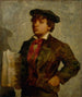Lehtipoika - Edward Mitchell Bannister — näkymä teoksesta