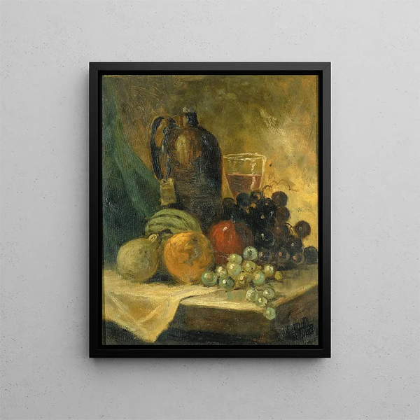 Luontoaiheinen - Edward Mitchell Bannister — kehystetty taideteos seinällä