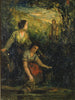 La piscine à boire trois femmes à l'eau - Edward Mitchell Bannister — näkymä teoksesta