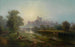 Windsorin linnan näkymä - Edward Moran — näkymä teoksesta