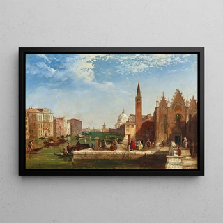 Edward Pritchett - Venice A View of the Grand Canal.webp