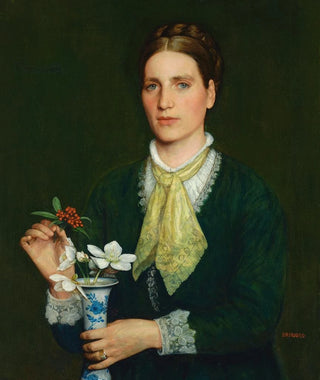 Edward Robert Hughes - Portrait of Elizabeth Webb.webp