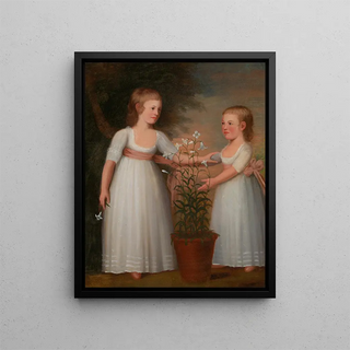 Edward Savage - The Davis Children Eliza Cheever Davis And John Derby Davis.webp