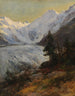 Au glacier de Morteratsch - Edward Theodore Compton — näkymä teoksesta