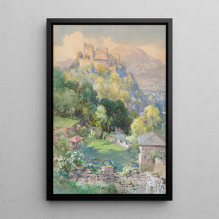 Edward Theodore Compton - Festung Hohensalzburg von der Richterhhe.webp