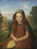 Une fille de la campagne - Edward Thompson Davis — näkymä teoksesta