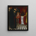 Venez ici, gracieux souverain, regardez ce corps, Roi Henri VI, Partie II, Acte III, Scène II - Edwin Austin Abbey — kehystetty taideteos seinällä